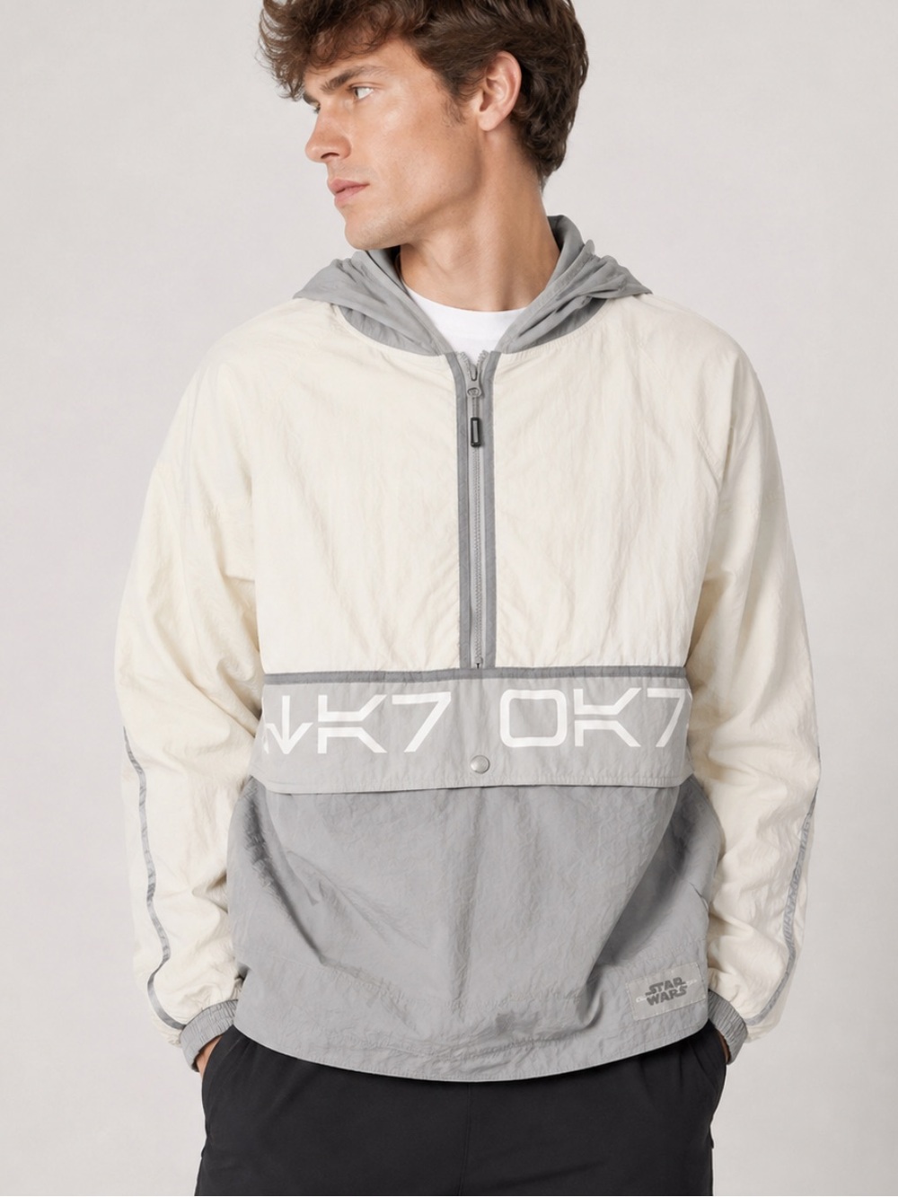 Star Wars Disney Reflective Half Zip Jacket for Adults by Ashley Eckstein